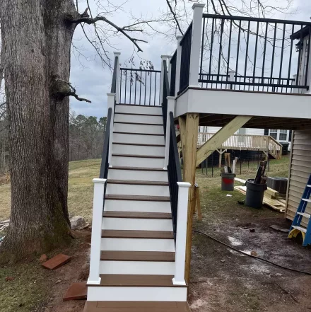 Precision Exteriors deck project, gallery view 5
