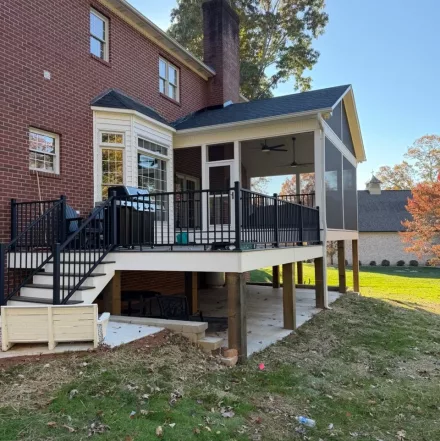Precision Exteriors deck project, gallery view 9
