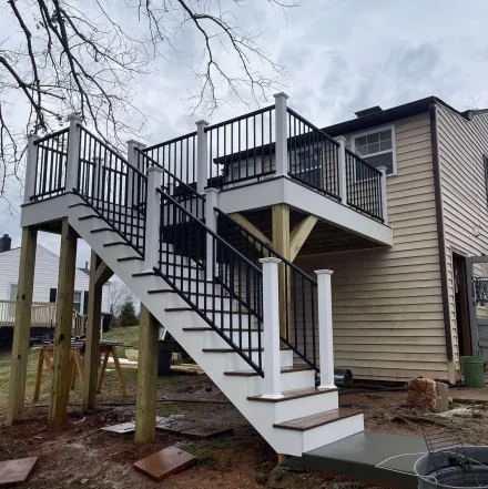 Precision Exteriors deck project, gallery view 4